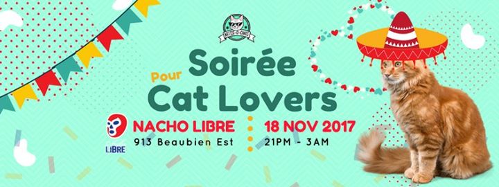 Soirée pour Cat Lovers au Nacho Libre