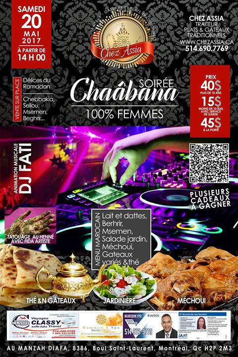 Soirée pour les femmes