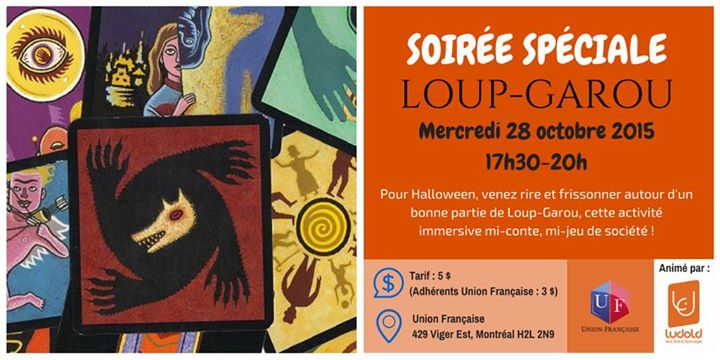 Soirée spéciale Halloween : Jeu du Loup-Garou