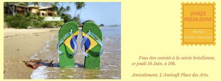 Soirée Brésilienne - Le Brésil, un pays, cinq coeurs