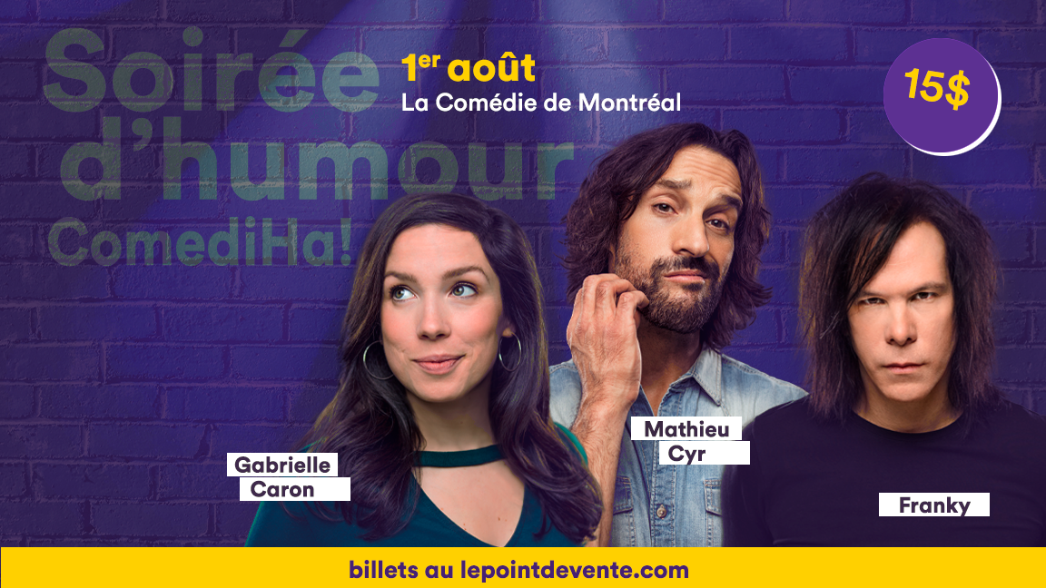 SOIREE D'HUMOUR COMEDIHA!