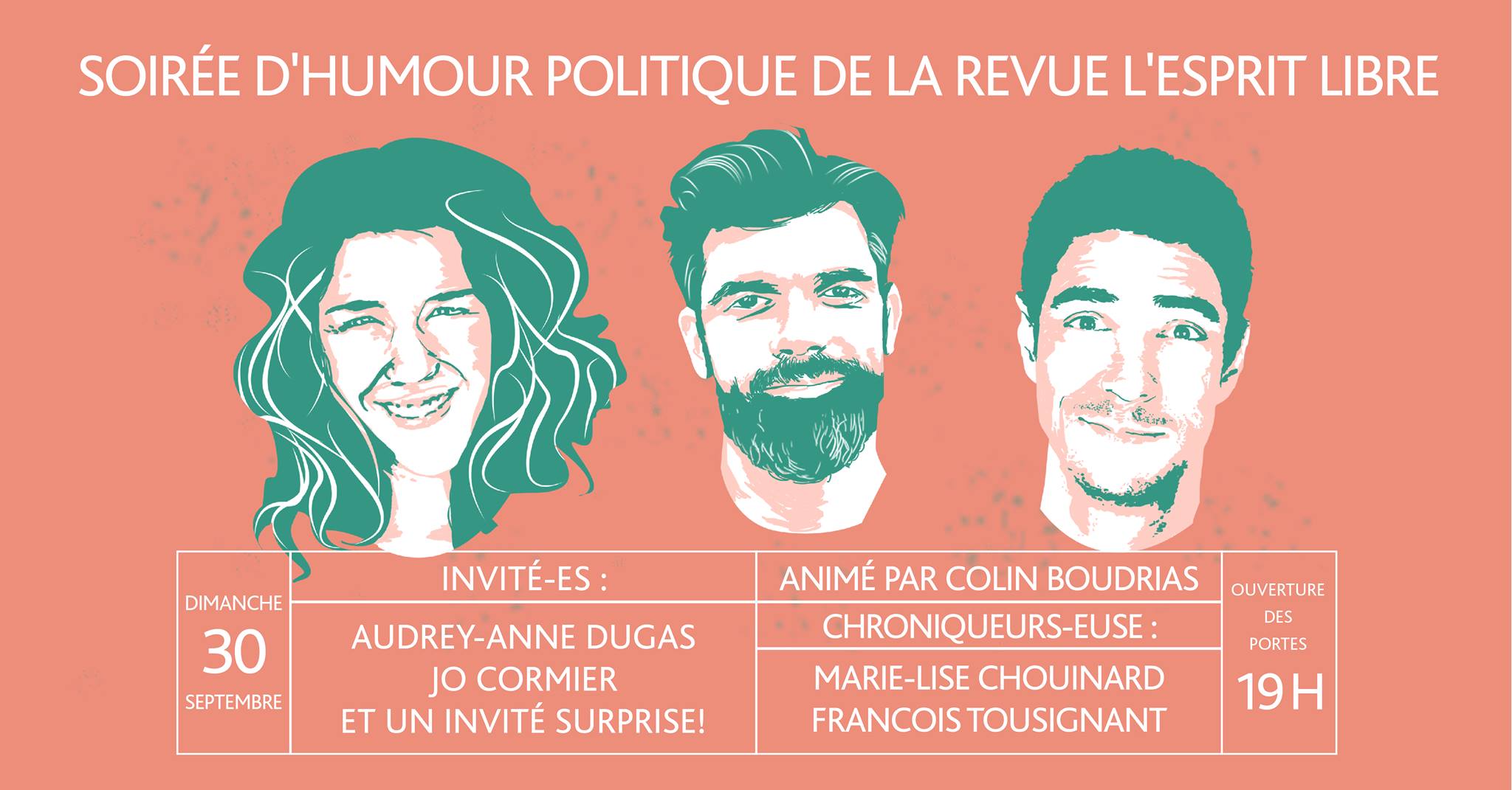 Soirée d'humour politique de L'Esprit libre