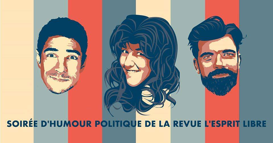 Soirée d'humour politique de L'Esprit libre - Janvier 2020