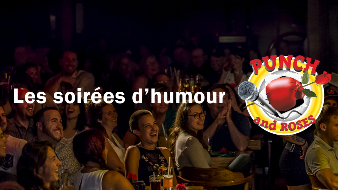 Soirée d'humour Punch & Roses à Laval: Humoristes variés