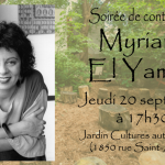 Soirée de contes avec Myriame El Yamani
