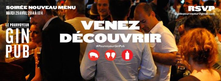 SOIRÉE NOUVEAU MENU ... INVITATION À VENIR LE DÉCOUVRIR