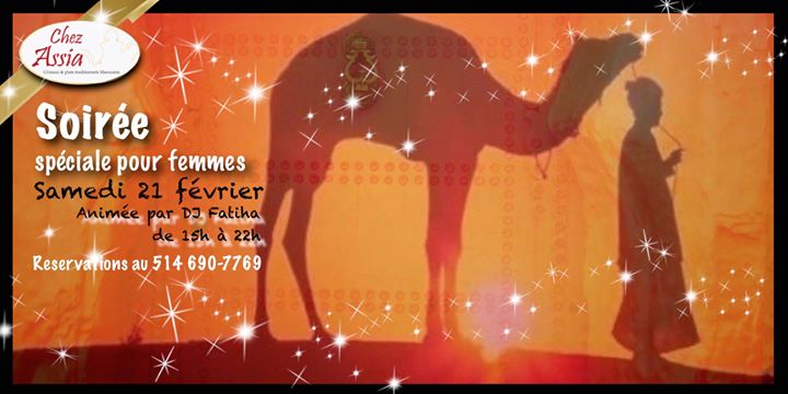 Soirée spéciale pour les femmes organisée par le Traiteur Chez Assia