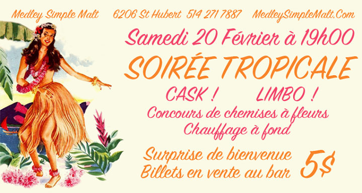 SOIRÉE TROPICALE