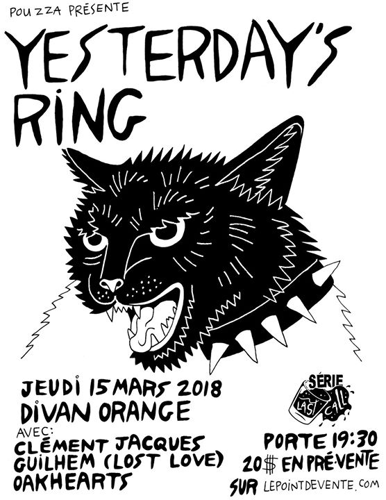 Sold-Out! Série Last-Call Divan Orange // Yesterday's Ring supp.