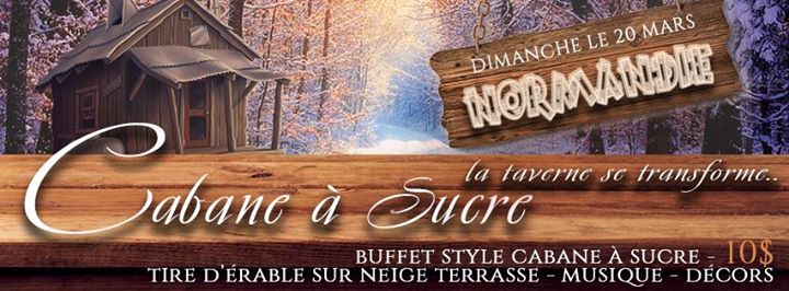 Souper cabane à sucre @Normandie