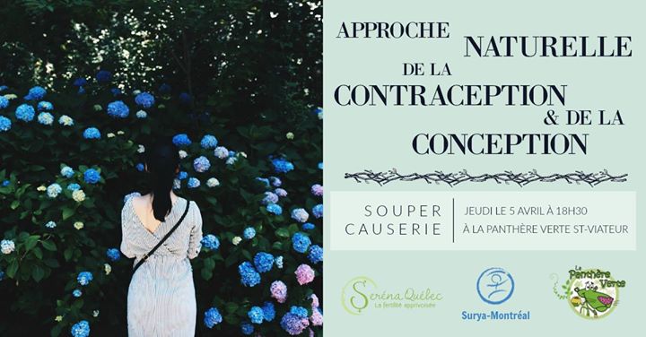 Souper-Causerie : Contraception & conception, approche naturelle