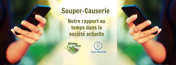 Souper-Causerie: Notre rapport au temps dans la société actuelle