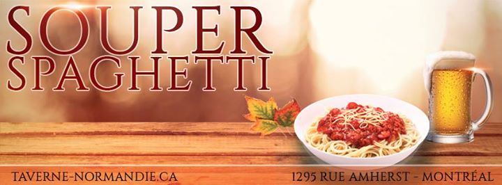 Souper Spaghetti au Normandie