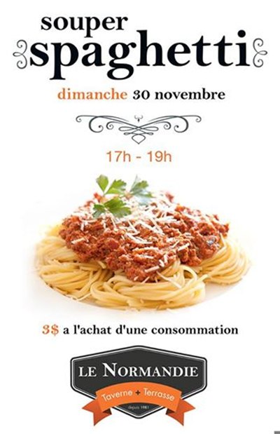 Souper Spaghetti @ Normandie