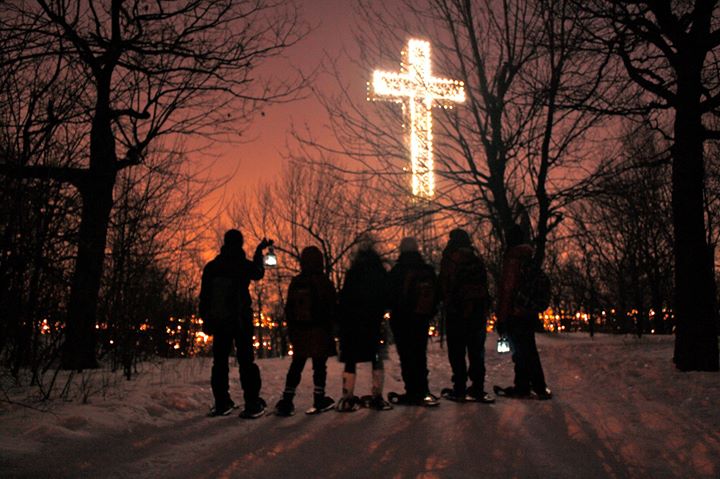 Spécial 375e - Randonnée en raquettes sur le mont Royal