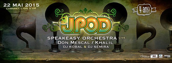 Speakeasy - 4 Years w/ JPOD