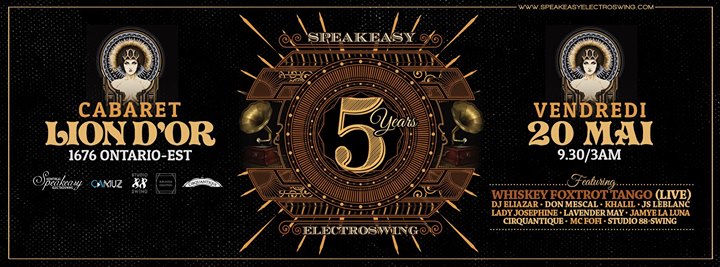 Speakeasy ★ 5 Years ★