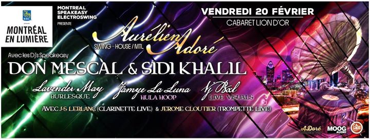 ★ SPEAKEASY EN LUMIÈRE ★