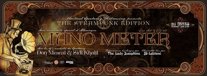Speakeasy Steampunk Edition - Mano Meter