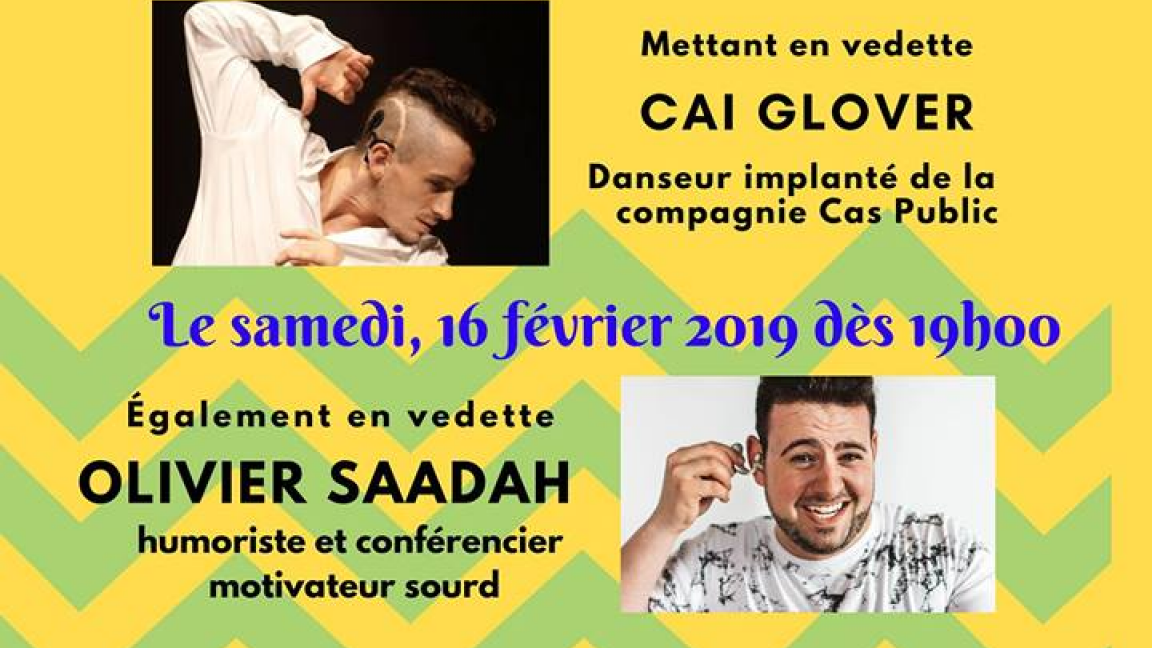 Spectacle bénéfice, avec Rosalie Taillefer-Simard, Cai Glover, Olivier Saadah