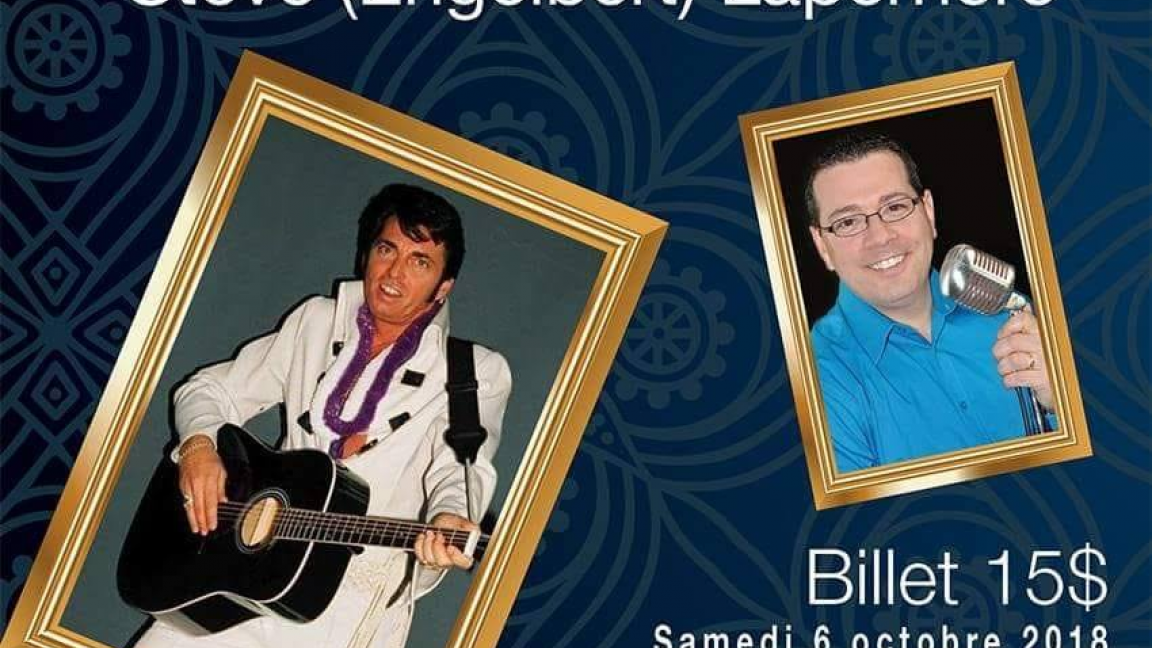 Spectacle de Elvis Presley & Engelbert Humperdinck: Scotty Davis ( personnificateur d'Elvis Presley ), Steve Laperrière ( personnificateur d'Engelbert Humperdinck )