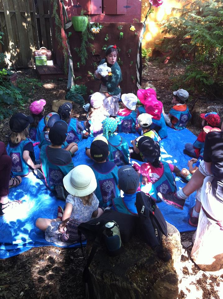 Spectacle de marionnettes avec Nanabozo