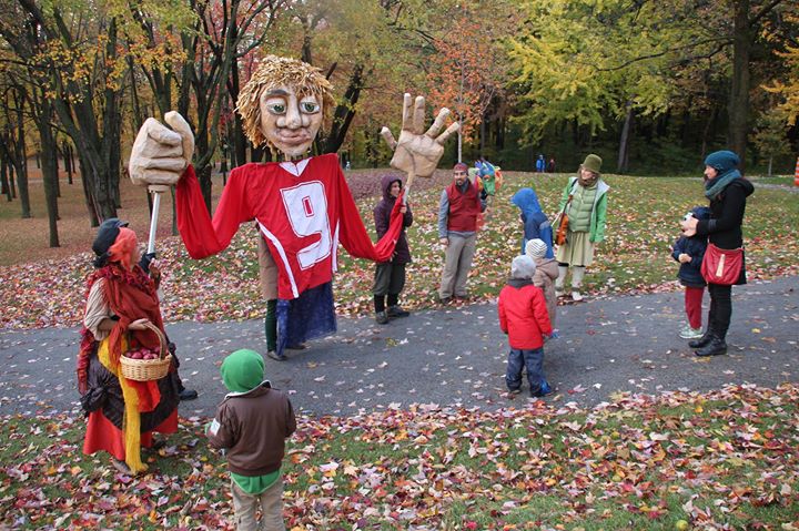 Spectacle de marionnettes sur le mont Royal : La lampée de baladins