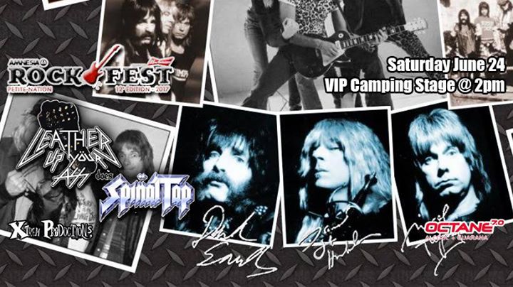 Spinal Tap Tribute - Montebello Rockfest - VIP Camping Stage