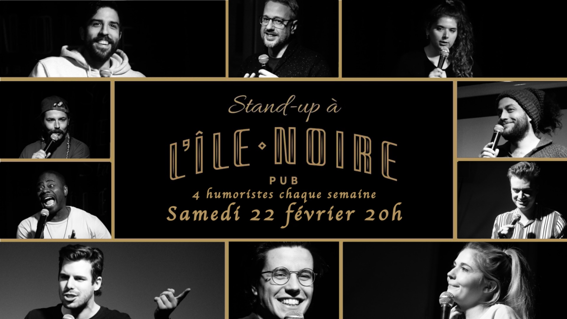 Stand-up À l'île noire! 22 février: P-O Forget + invité(s)