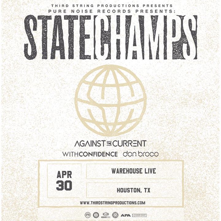 State Champs & more at Warehouse Live on April 30th!