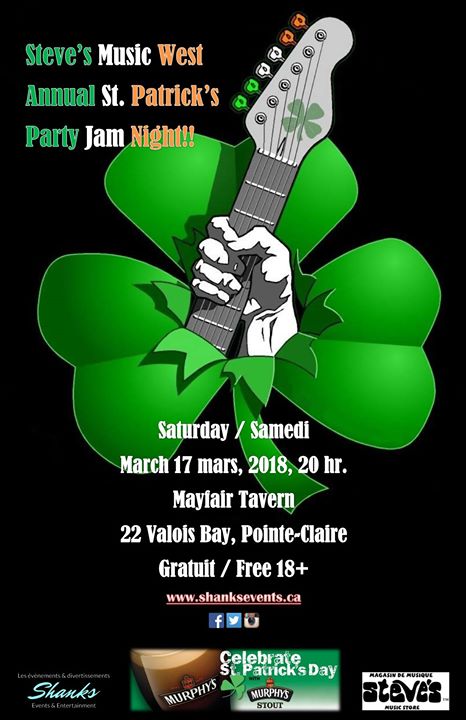 Steve's Music West Annual St. Patrick's Jam