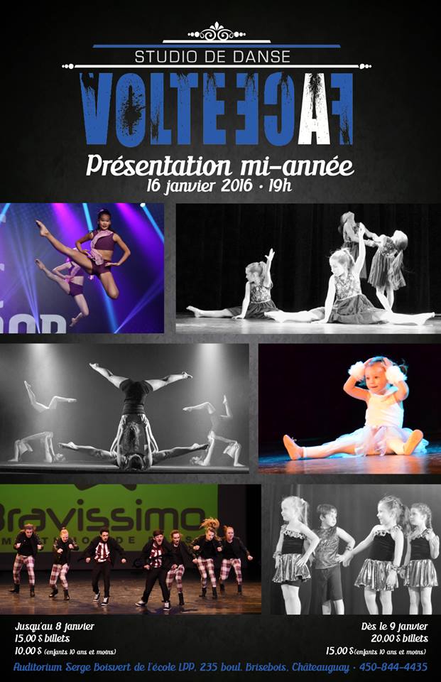 Studio de Danse Volte-Face: préentation mi-année
