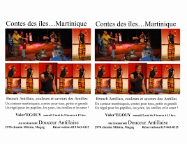 Sucre et sud Brunch conté Cuisine de la caraïbe et sirop d'érable