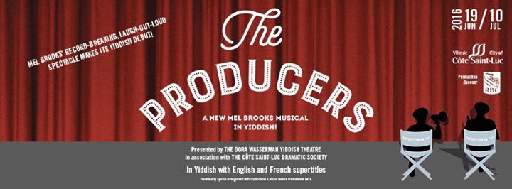 Sunday at the Segal: The Producers: A New Mel Brooks Musical in Yiddish!