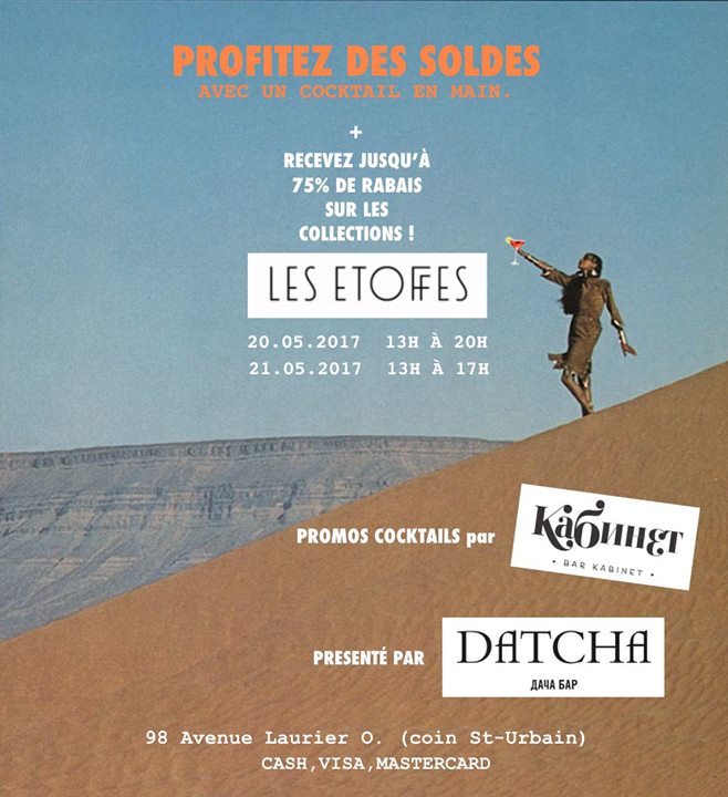 Super Soldes! À ne pas manquer.