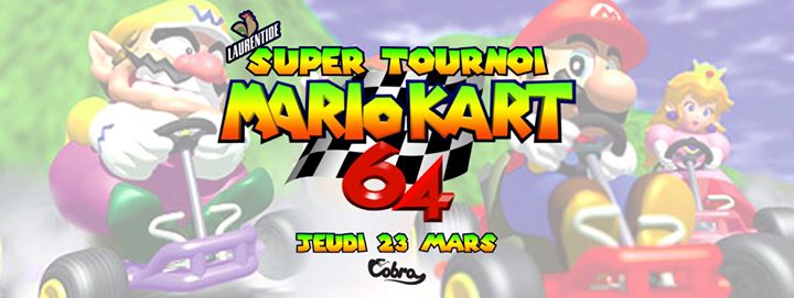Super tournoi Mario Kart 64