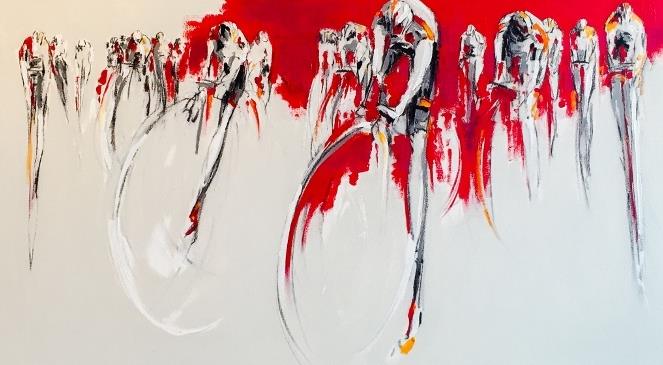 'Sur la route', une première exposition solo de Marie-France Boisvert, à la Galerie ROCCIA!