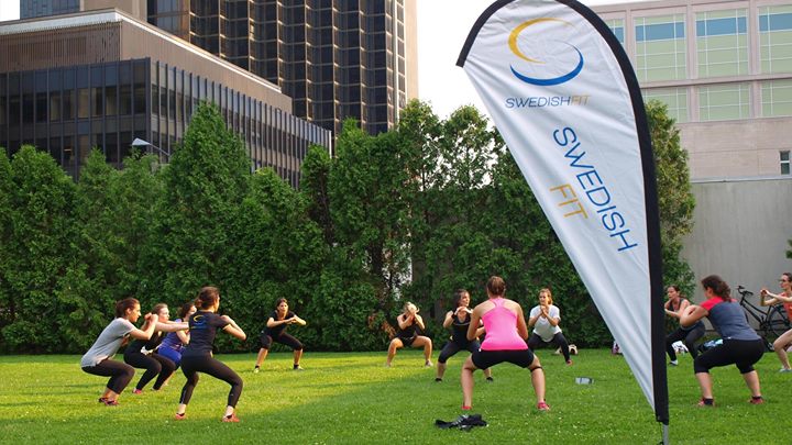 Swedish Fit - cours gratuit en plein air