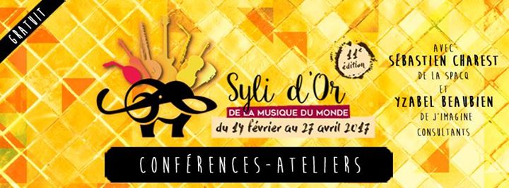 SYLI D'OR 2017 - Conférences-Ateliers