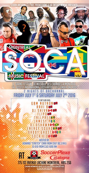 Tallpree /GBM Nutron /Jamesy P / Daddy GHOST & More live at (Montreal Soca Music Festival )#Night2