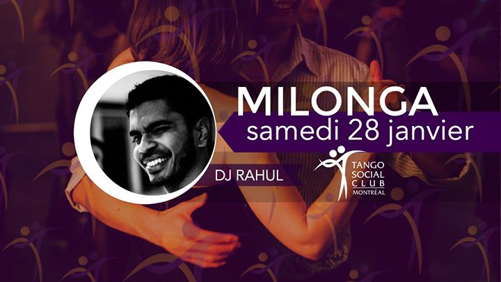 Tango Social Club milonga • DJ Rahul • sam 28 jan