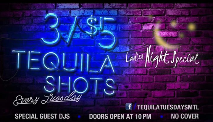 Tequila Tuesdays - Ladies Night at Luwan