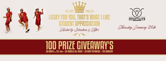 That's What I Like Student Appreciation