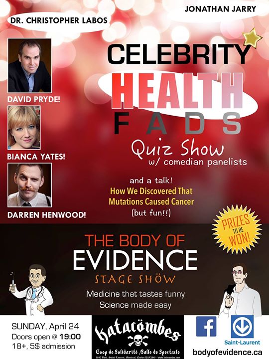 The Body of Evidence Stage Show