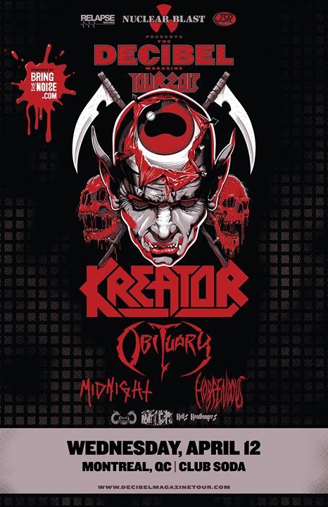 The Decibel Magazine Tour 2017: Montreal, QC