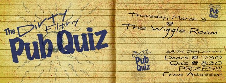 The Dirty Filthy Pub Quiz