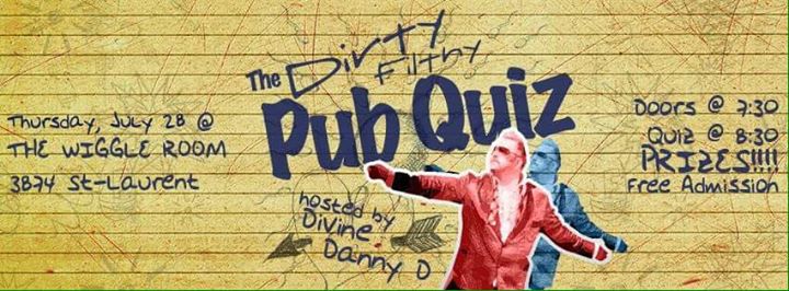 The Dirty Filthy Pub Quiz!