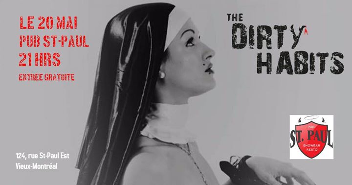 The Dirty Habits au Pub St-Paul