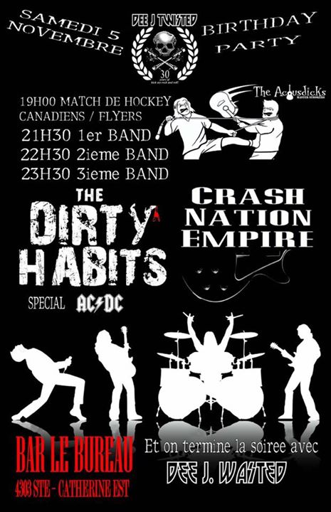 The Dirty Habits & Dee J Twisted!