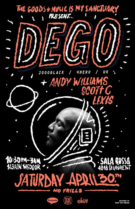 The Goods & Music is My Sanctuary present DEGO(2000BLACK/4HERO/UK)